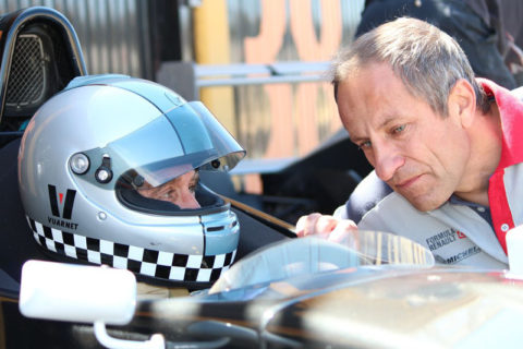 Une écurie de course