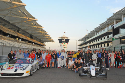 Une écurie de course